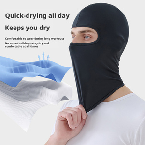 Mascarilla Facial de Seda Helada con Protección Solar, de Secado Rápido, Elástica y Refrescante, Pasamontañas para Ciclismo, Bragas de Cuello, Gorro Deportivo para Exteriores - Fabricante - Product Image 5