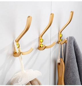 Không Gian Nhôm Quần Áo Móc Phòng Ngủ Đôi Tường Móc Trang Trí Cửa Gắn Móc Chìa Khóa Mũ Móc Áo Thời Trang Áo Choàng Móc - Product Image 1