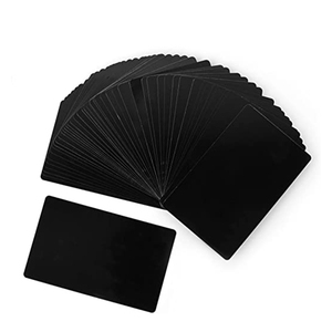 Tarjeta de Visita de Aluminio de 0.8 mm, Metal Pesado, Regalo de Latón de 0.5 mm de Grosor, Tarjeta Metálica en Blanco, Tarjeta de Visita Metálica con Logotipo Personalizado - Product Image 2