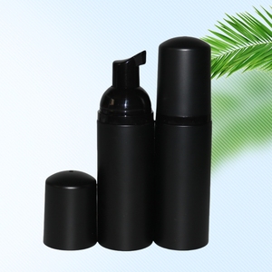 Matte Đen Chai nhựa PET với bơm bọt trong kho <span class=keywords><strong>50ml</strong></span> 100ml 120ml 150ml nam giới của sữa rửa mặt Lotion dầu gội bao bì - Product Image 5