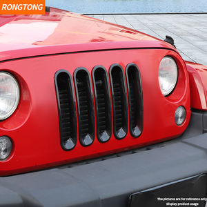 Couvre-phare avant de voiture/clignotant/grilles décoratives pour <span class=keywords><strong>Jeep</strong></span> <span class=keywords><strong>Wrangler</strong></span> JK 2007-2017, <span class=keywords><strong>accessoires</strong></span> de style - Product Image 5