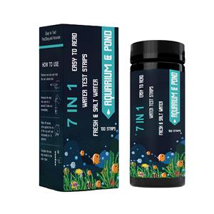 고정밀 어항 수질 검사 스트립 키트 - GH <span class=keywords><strong>PH</strong></span> KH 1-7 파라미터 테스트, 수족관 필수품 OEM 지원 - Product Image 3