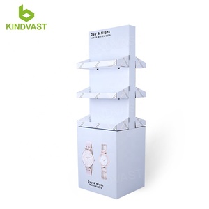 Kệ Trưng Bày Đồng Hồ Đứng Đặt Sàn Giá Trưng Bày Bằng Bìa Cứng Dạng Gợn Sóng Giá Trưng Bày Bằng Bìa Cứng - Product Image 3