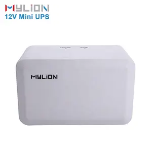 Toptan 12volt mini ups-Mylion mu48 12volt 2a 8800mah 32.56wh ip mini dc ups 12v 24v kablosuz güvenlik kamera için