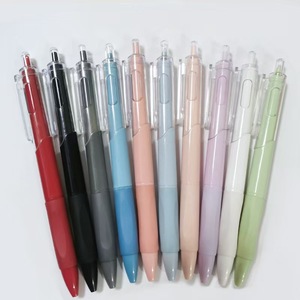 Stylo gel à pointe fine 0,5 mm, bouton poussoir, plastique, papeterie de bureau et scolaire, outil d'écriture - Product Image 4