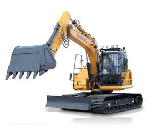 Excavadora de cadenas de alto rendimiento de 15 toneladas 915E con motor Cummins, excavadora compacta de radio reducido para construcción urbana y mantenimiento de carreteras - Product Image 1