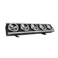 Éclairage de fond de scène 5Eye 150W Led Matrix Lights Gold Point Control Dj Led Light Fresnel Lamp for Concert Disco Event
