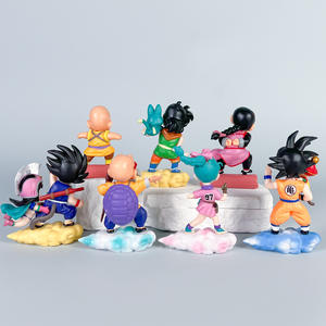 Set di Action Figure Anime Giapponese Dragonball Son Goku in Volo su Nimbus Master <span class=keywords><strong>Roshi</strong></span> sulla Nuvola Magica Giocattoli in PVC Regalo per Bambini - Product Image 3