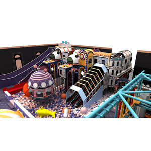 Aire de jeux intérieure sur le thème du futur magique personnalisée, aire de jeux en sable, toboggan pour enfants - Product Image 5