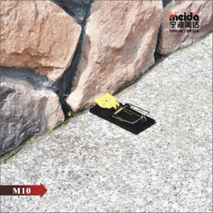 Meida Plastic Mouse Trap M10 Black Injection Molded Outdoor Use - Product Image 1