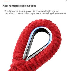 <span class=keywords><strong>Hamaca</strong></span> <span class=keywords><strong>de</strong></span> <span class=keywords><strong>lona</strong></span> <span class=keywords><strong>plegable</strong></span> portátil para exteriores, individual o doble, para acampar <span class=keywords><strong>y</strong></span> hacer senderismo - Product Image 4