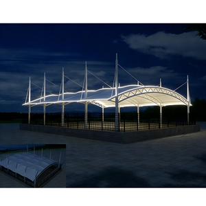 Abri de stade, Tente de terrain de basketball, Toit de piscine, Toit de terrain de padel, Toit intérieur – Fournisseur d'usine - Product Image 6