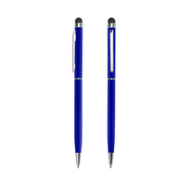VALIN Stylo à bille et stylet métallique 2-en-1 |   Stylo fin pour écrans tactiles, idéal comme cadeau d'affaires