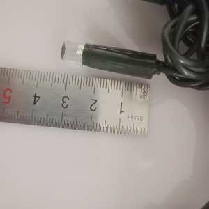 Chất lượng cao IP65 EU thị trường tùy biến 10m ngoài trời cao su không thấm nước cáp dẫn chuỗi ánh sáng đèn giáng sinh 220V OEM - Product Image 5