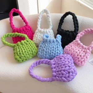 <span class=keywords><strong>Kit</strong></span> crochet pour débutants, <span class=keywords><strong>Kit</strong></span> <span class=keywords><strong>de</strong></span> sac crochet pour adultes DIY Crochet Tote Bag pour femmes - Product Image 3