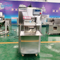 Machine à trancher la viande congelée en acier inoxydable industriel, trancheuse automatique CNC pour rouleaux de bœuf et de mouton