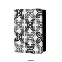 Housse de protection pour passeport en cuir PU rose hawaïen, design personnalisé, multifonctionnelle, porte-cartes de crédit et passeport