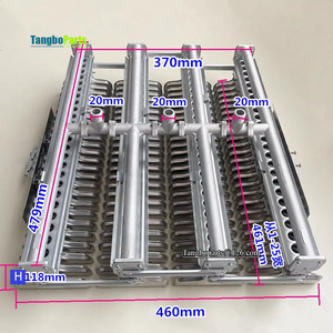 Pièces de rechange pour brûleur d'armoire à vapeur de four à gaz GPL Quatre brûleurs à 25 rangées Brûleurs à 100 rangées - Product Image 4