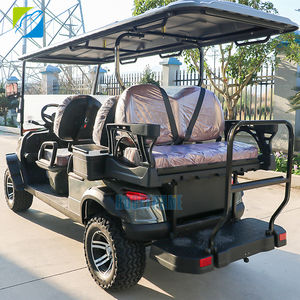 Robetaa Multifunctionele Off-Road Kar Sightseeing Hotel Beveiligingspatrouillewagen Elektrische Vierwieler 6-persoons Voertuig Golfkar - Product Image 4