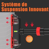 Wellshow Sport Barre de traction pour porte Barre de traction pour porte sans vis Barre de traction pour cadre de porte