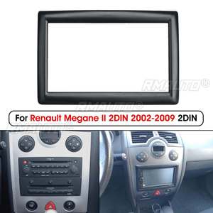 Marco adaptador de radio de coche 2 DIN para salpicadero, embellecedor de CD, placa de instalación para Renault Megane 2 II 2002 2003 2004 2005 - 2009 - Product Image 2