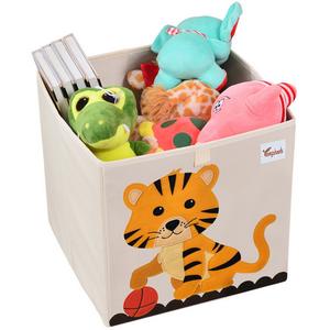Boîtes de rangement pliables en tissu écologique, organisateur de rangement pour jouets, coffre à jouets pour enfants - Product Image 2