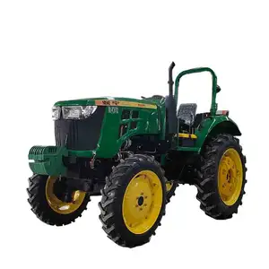 Juwo China 4X4 4wd Compacte Tractor 70hp Farm Tractor