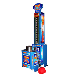 Le Roi du Marteau Puissant : Machine de <span class=keywords><strong>Jeu</strong></span> d'Arcade pour Adultes avec Loterie à Tickets, Jeux d'Amusement Intérieurs, Écran LCD 55'', 1-2 Joueurs, 1500W - Product Image 4