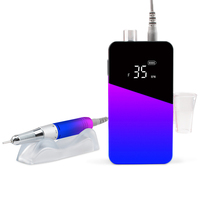 Nouveau Kit Complet de Manucure Ergonomique 2026 à Faible Vibration 35000 tr/min pour Prothésistes Ongulaires Professionnels – Stylo Rechargeable Portable en Plastique
