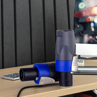 Connecteur Speakon mâle 4 broches CS005 Yinyu pour câbles de haut-parleurs professionnels dans les systèmes PA et le sonorisation en direct