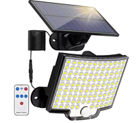 Lampes solaires LED RGB 5W, étanches IP65, en plastique ABS, lampadaires certifiés CE, éclairage extérieur pour routes et paysages