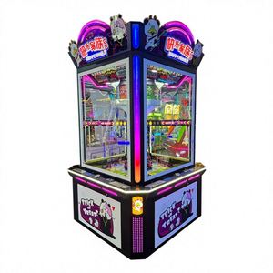 Machine de jeu d'arcade Happy Family, Pachinko à monnayeur avec lumières clignotantes pour parc d'attractions, plusieurs joueurs - Product Image 1