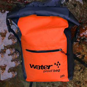 PVC Waterproof Dry Bag Roll Top Backpack <b>Heavy</b> <b>Duty</b> Wear-Resistant Outdoor <b>Sack</b> River Rafting Swimming Floating Backpack - Product Image 6