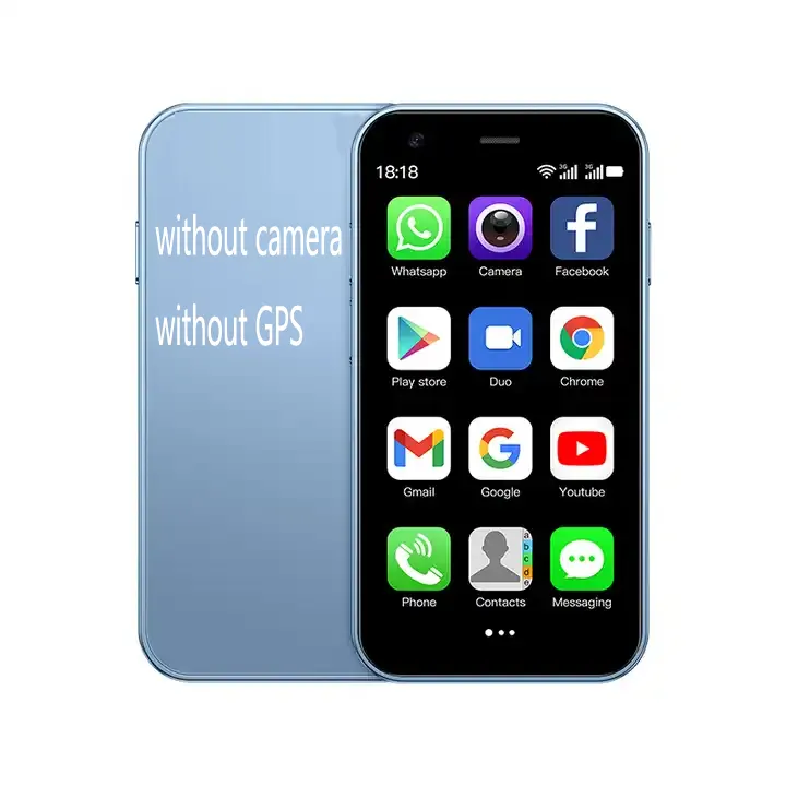 Sin cámara sin GPS pantalla táctil Android Teléfono Móvil 4G mini teléfono inteligente smartphone teléfonos móviles android sin cámara