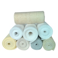Feutre non tissé aiguilleté en acrylique HAOTIAN 550g, résistance à la traction 1200N (trame) 1300N (trame), 120-250 L/s, filtre à air