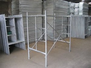 Powder Coated Galvanized H Type Scaffolding <strong>Tower</strong> Ladder Complete Set Mobile Construction <strong>Scaffold</strong> - Product Image 4