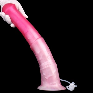 YOCY Dildo de Silicona con Forma de Caballo de Fantasía, Dildo con Eyaculación, Venta al por Mayor, Masturbador Femenino Inflable, Dildo con Función de Chorro, Juguetes Sexuales para Adultos - Product Image 3