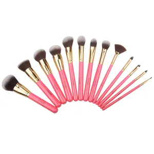 Fornitori Best Seller professionale bellezza cosmetica ha bisogno di 13 pezzi Logo personalizzato Set di pennelli sintetici per il trucco