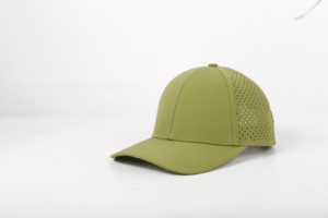 Gorras de Béisbol Promocionales Ecológicas Impermeables de Secado Rápido de 6 Paneles, con Orificios Láser y Logotipo Personalizado, Unisex, Venta al Por Mayor, Top Ventas 2024 - Product Image 4