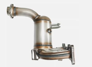 Accesorios de sistema de escape de alta calidad Colector de escape Convertidor catalítico de ajuste directo para Jeep Compass - Product Image 4