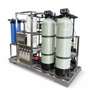 ระบบกรองน้ำแบบ Reverse Osmosis 500 ลิตรต่อชั่วโมง ราคาพร้อมติดตั้ง วัสดุ FRP SS304 ควบคุมด้วย PLC ได้รับการรับรองมาตรฐาน CE สำหรับการทำน้ำดื่มให้บริสุทธิ์ - Product Image 1