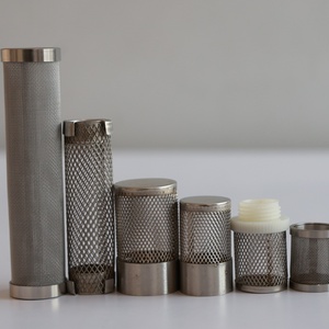 Ensemble de filtres cylindriques en acier inoxydable à mailles de différentes tailles, tube à diamètre dégressif, extrémité annulaire ouverte, personnalisé OEM - Product Image 3