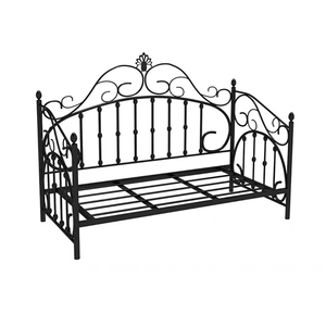 Phong Cách Châu Âu Phòng Khách Phòng Ngủ Sofa Hiện Đại Đơn Giản Công Chúa Tấm Ga Giường Người Đàn Ông Kim Loại Giường - Product Image 6