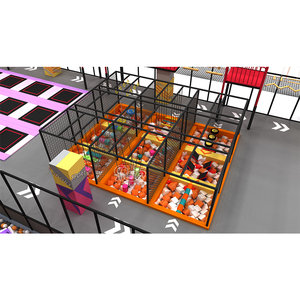 HAPPY BABY 1300 Sqm 8 M Height Commercial <b>Trampoline</b> Park Indoor Playground With <b>Trampoline</b> and Soft Play - Product Image 5