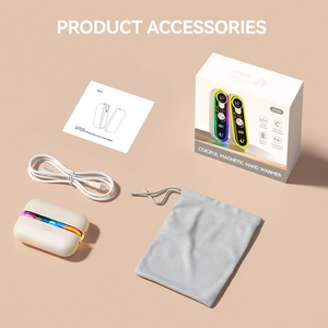 <span class=keywords><strong>Calentadores</strong></span> <span class=keywords><strong>de</strong></span> Manos Eléctricos Recargables por USB, Calentamiento Rápido, Brinda Calor Instantáneo en Segundos, Accesorio Moderno, Calentador <span class=keywords><strong>de</strong></span> Manos para Invierno - Product Image 2