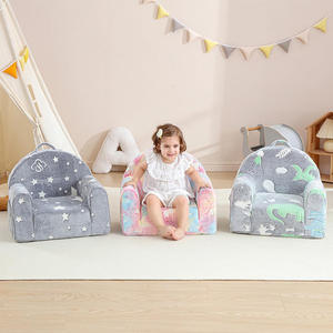 Canapé de qualité pour enfants qui brille dans le noir, chaise de lecture pour enfants rose arc-en-ciel, <span class=keywords><strong>fauteuil</strong></span> pour enfants pour filles et garçons - Product Image 2