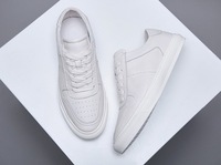 Chaussures classiques à lacets pour hommes en cuir véritable noir, respirantes, avec empeigne perforée, style urbain décontracté, pour la marche, vente en gros