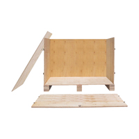 Fabricants Fournissent des Caisses en Bois Pliables Caisse de Transport pour Machines Caisses en Bois pour Palette à Vendre