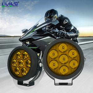 Liu HJG alta calidad personalizado ODM blanco ámbar motocicleta sistema de iluminación accesorios de coche foco LED luz antiniebla para motocicleta - Product Image 2