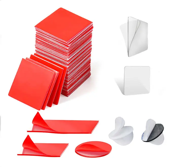 Prompt Production Custom Shape Circle Squares Round Die Cut Film Pad Adhesion Double Sided EVA Acrylic Adhesive Foam Tape